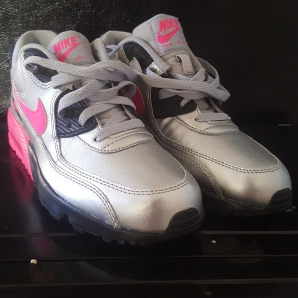 Silver & Pink Nike AirMax